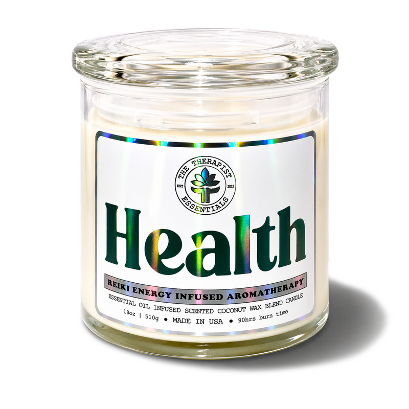 HEALTH - REIKI ENERGY INFUSED Intention Candle 