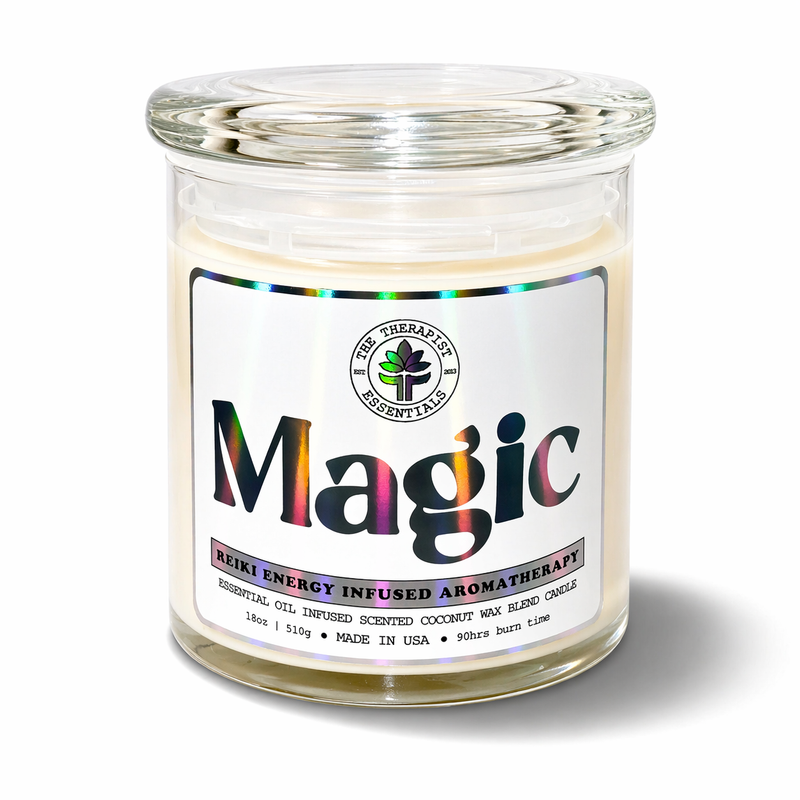 MAGIC- REIKI ENERGY INFUSED Intention Candle 
