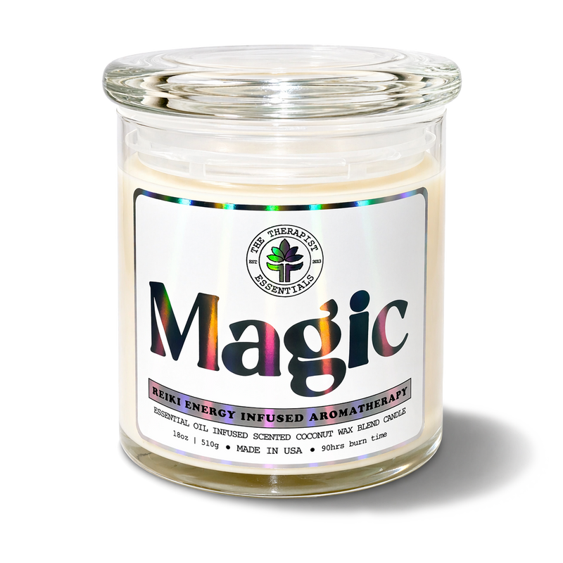 MAGIC- REIKI ENERGY INFUSED Intention Candle 