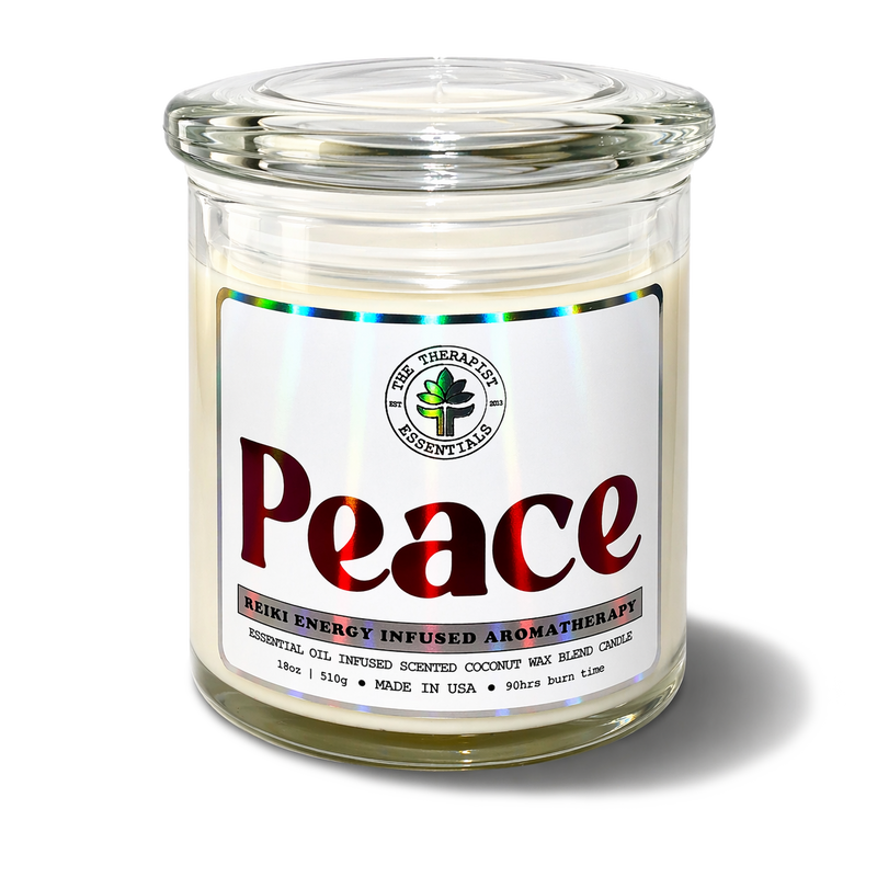 PEACE - REIKI ENERGY INFUSED Intention Candle 