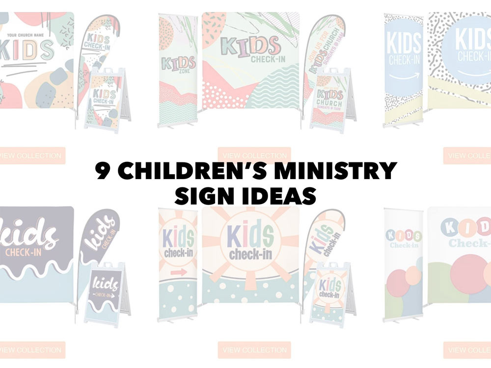 9 Ways to Use Signage in Children's Ministry Classrooms