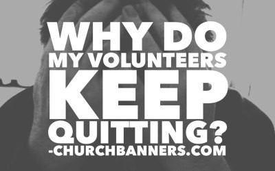 Why do my volunteers keep quitting?
