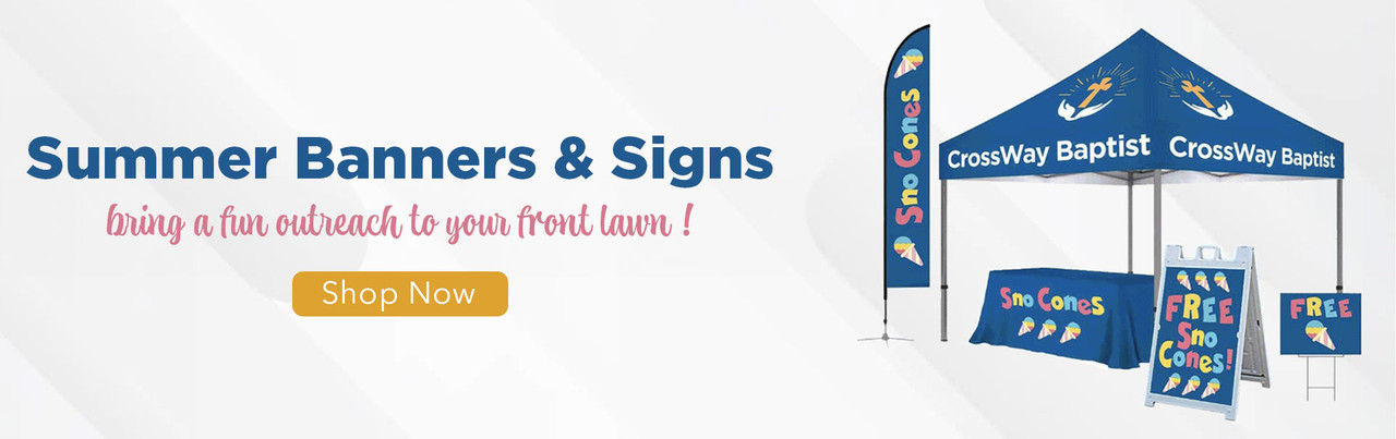 Summer Outreach Banners