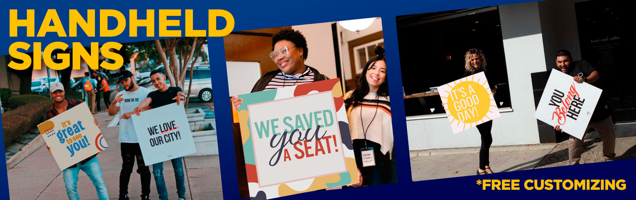 church welcome signs