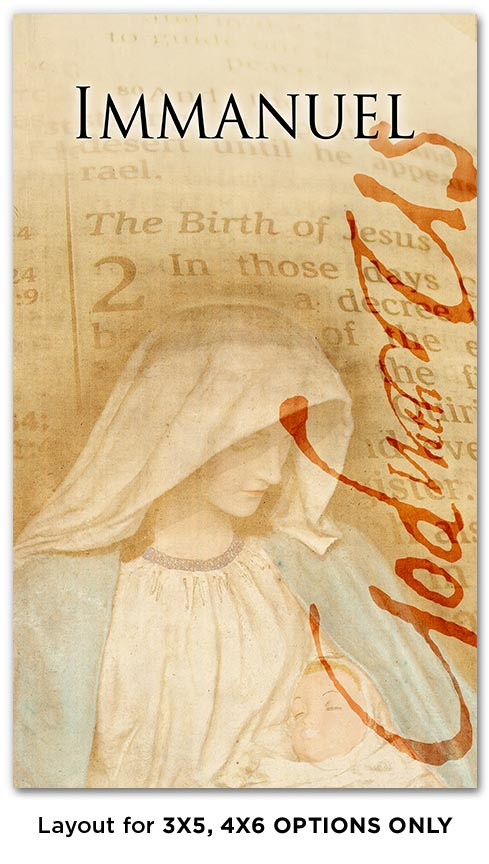 Immanuel Graphics NOC002 Immanuel - ChurchBanners.com
