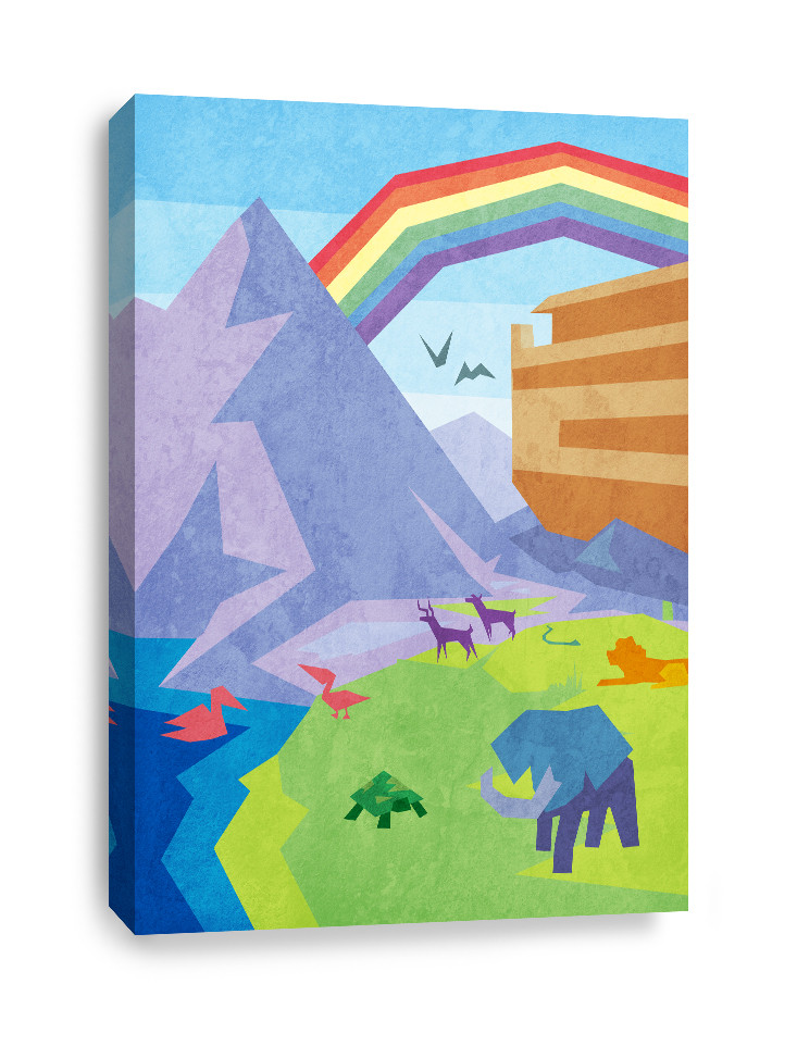 CV S010 Noah's Ark - ChurchBanners.com
