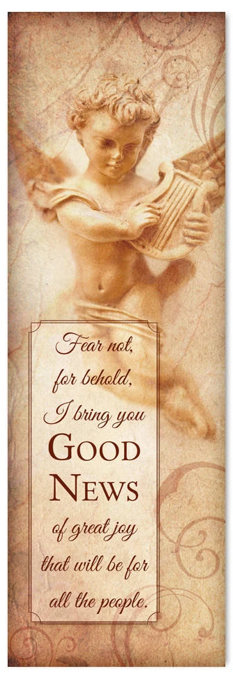 CB215 Angel - Christmas Banner - ChurchBanners.com