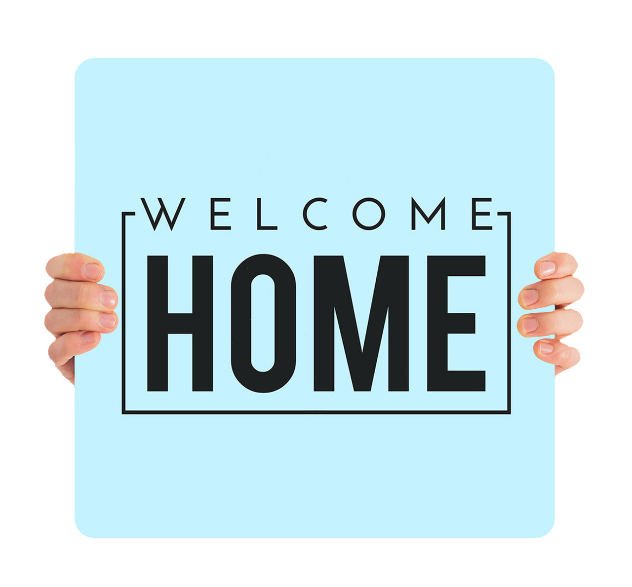 Welcome Home - Handheld Sign - HHE005 - ChurchBanners.com welcome-home-handheld-sign-hhe005-churchbanners-com