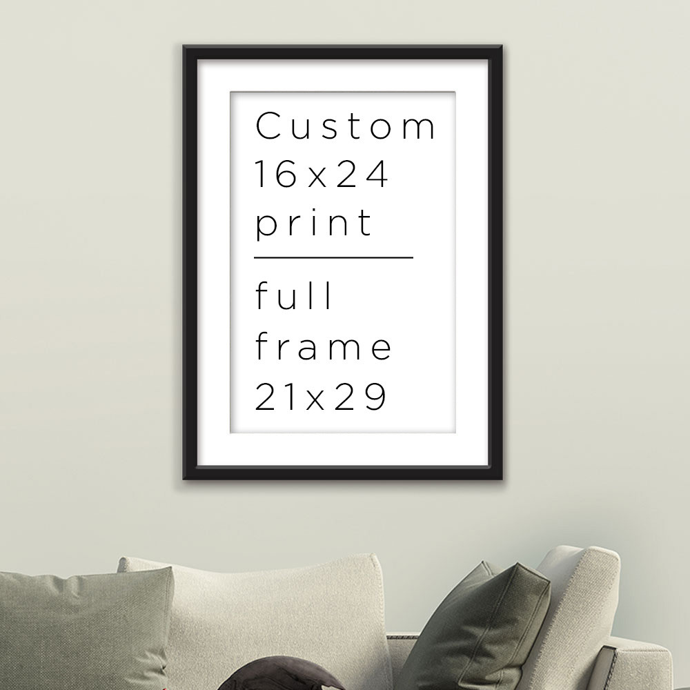poster and frame printing
