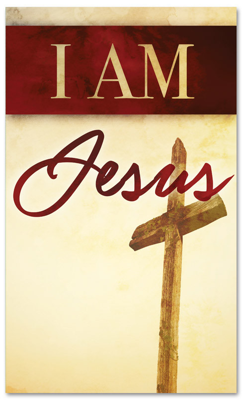 ジェス様 I AM 68 Jesus V2 - xw - Church Banners