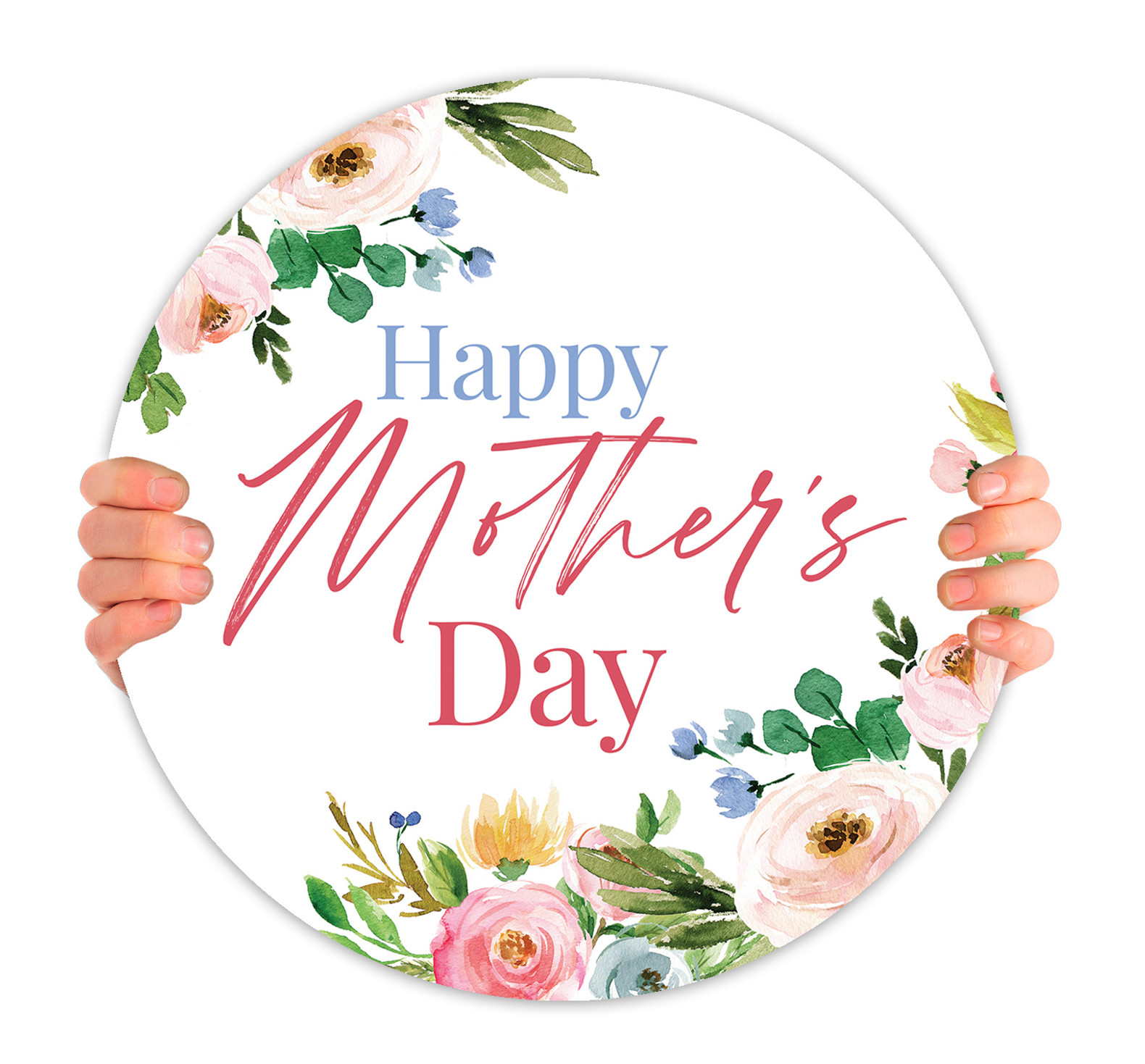 Happy mothers day - greeting card design Vector Image