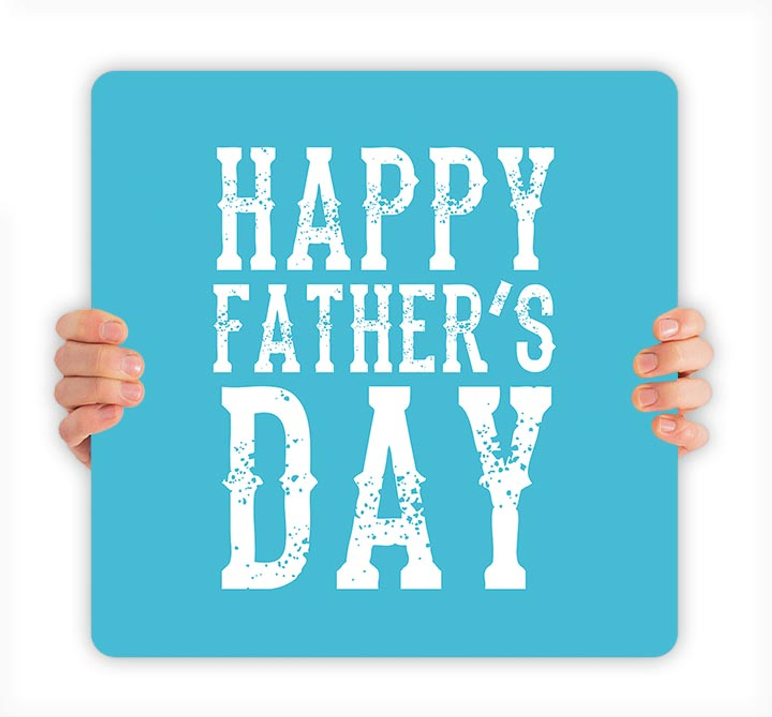 Father's Day Handheld Sign FD020