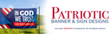 Patriotic Banners and American Flag Banners for Churches, Schools, and Community Events