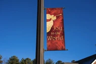 Christmas Light Pole Banners for Church: Designs, Sizes and Hardware