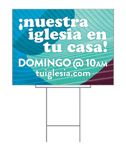 Spanish Yard Sign Spanish Yard Sign
