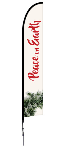 Christmas Feather Banner