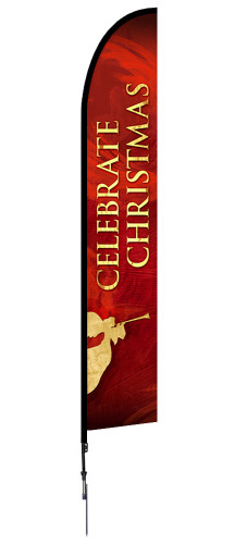Christmas Feather Banner 