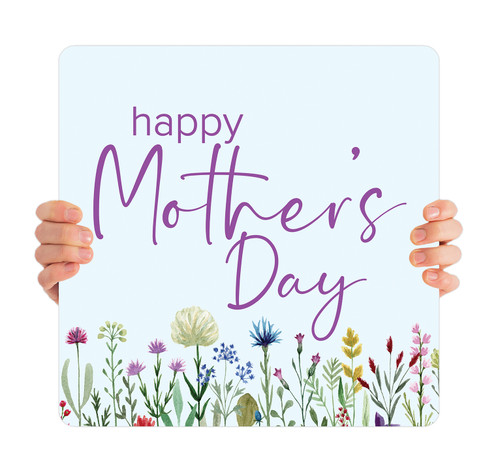 Happy Mother's Day - Handheld Sign - MD126