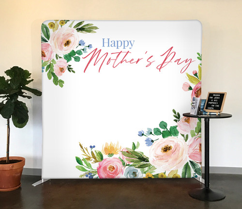 Mother's Day Tension Backdrop Display