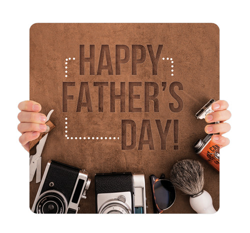 Happy Father's Day Handheld Sign