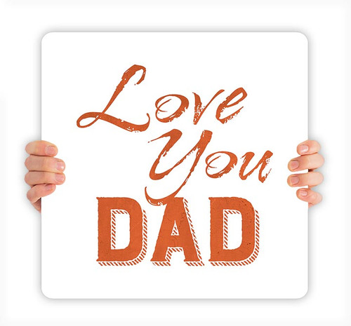 Father's Day Handheld Sign