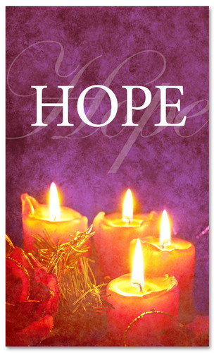 Advent banner in fabric adv021