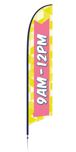 Time - Feather Banner - VBS Popsicle