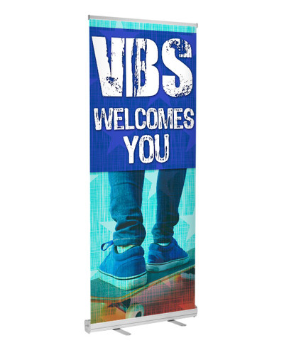 indoor retractable banner