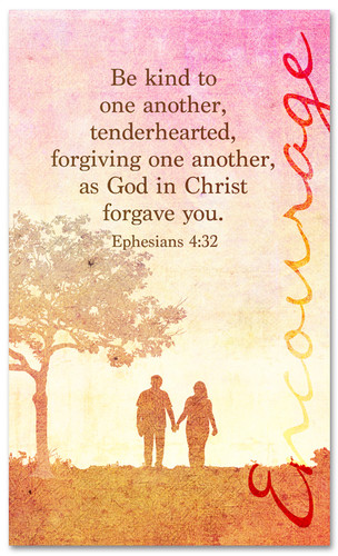 Ephesians 4:32 church banner - Be kind and forgiving as Christ is to you