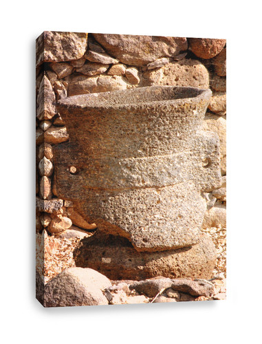 Ancient Stone Artifact Canvas Print