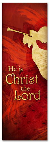 He is Christ the Lord - Christian Christmas banner