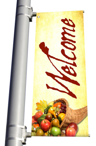 Welcome - Light Pole Banner - HB073