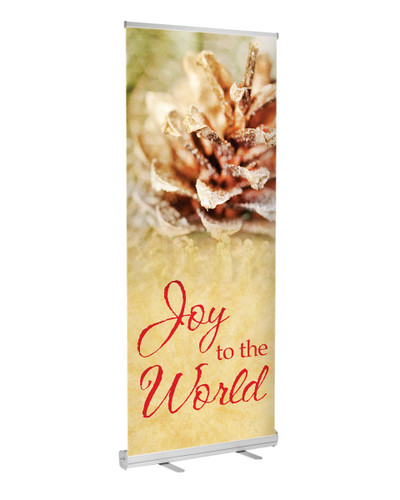 Joy to the World Christmas Banner