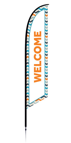 Welcome - Feather Banner - VBS Arrow Pattern