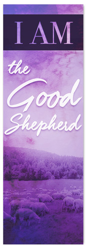 I AM 76 The Good Shepherd Purple