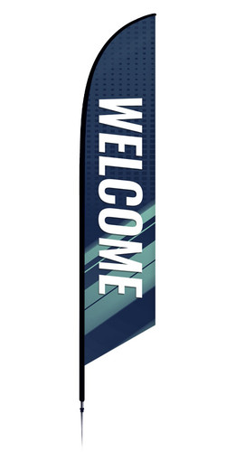 Welcome - Feather Flag - Style 18