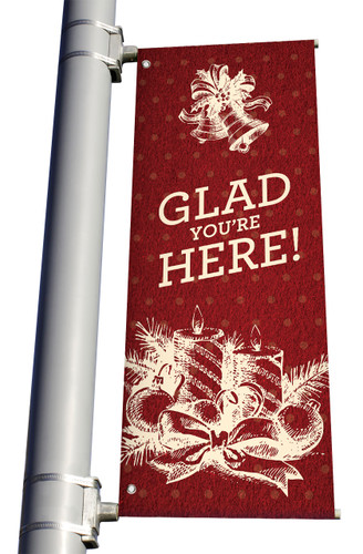 Pole Banner Christmas