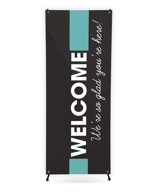 x-stand with banner 31.5x79 x-stand with banner 31.5x79