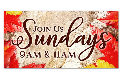 outdoor fall banner