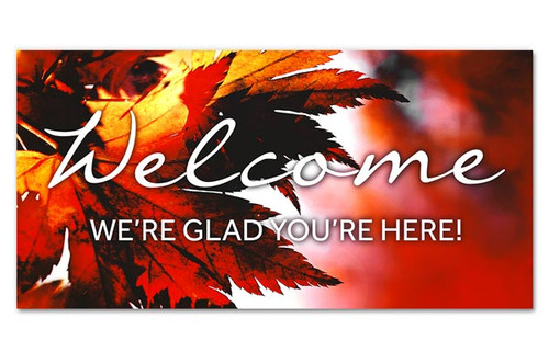 outdoor fall banner
