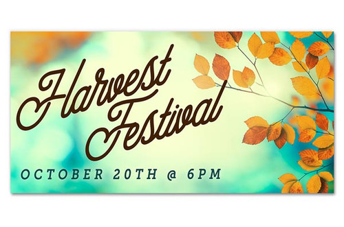 outdoor fall banner