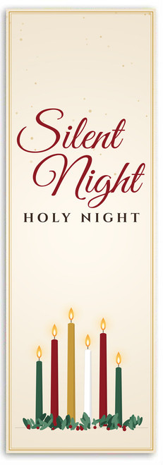 Silent Night - Vertical layout (18x60, 2x6, 3x8, 4x10, 4x12 options)