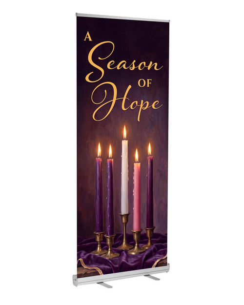 Season of Hope Advent D2 Retractable Banner