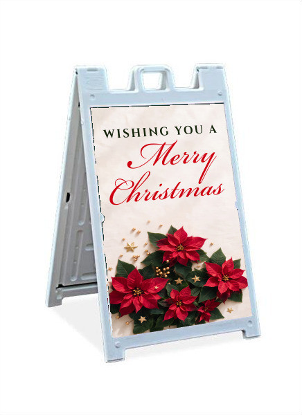 Merry Christmas Christmas Sandwich Sign