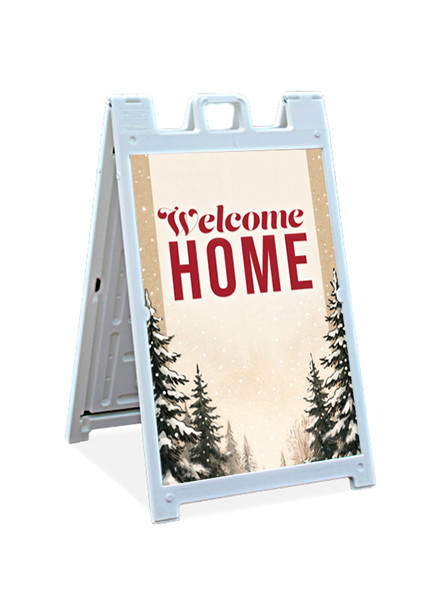 Welcome Winter Sandwich Sign