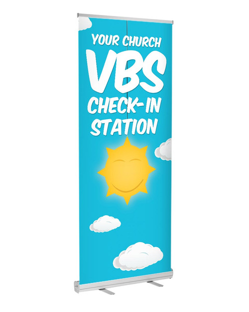 indoor retractable banner