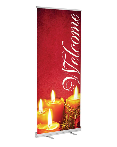 candles christmas banner D2