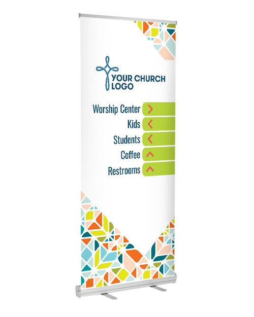 retractable indoor banner