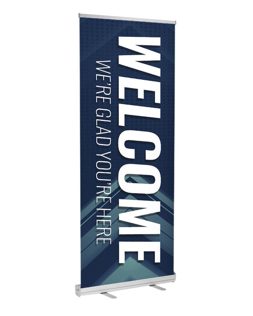 Retractable banner style 18