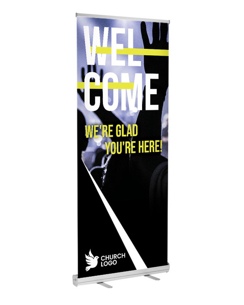 indoor retractable banner